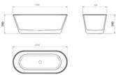 Zenmo Vivo-II Freestanding Bath
