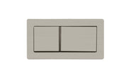 Zenmo Rectangular Toilet Flush Button in Brushed Nickel