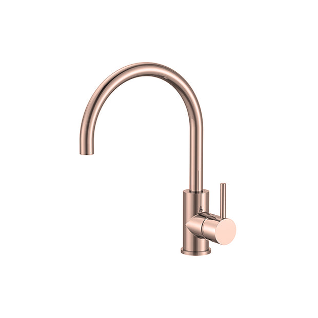 Zenmo Jess Swivel Sink Mixer in Champagne Copper