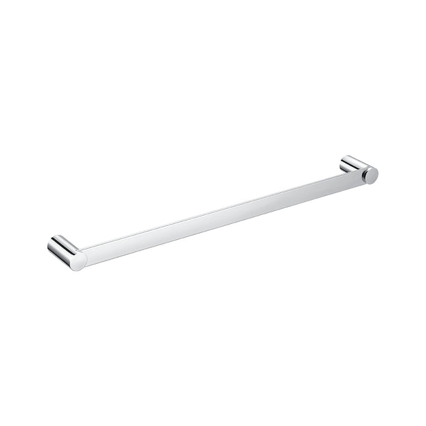 Zenmo Vivo Single Towel Rail 600mm in Brushed Nickel