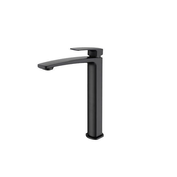 Zenmo Bravo-II Tower Basin Mixer in Matte Black