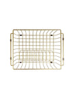 Dish Rack - PVD Brushed Bronze Gold