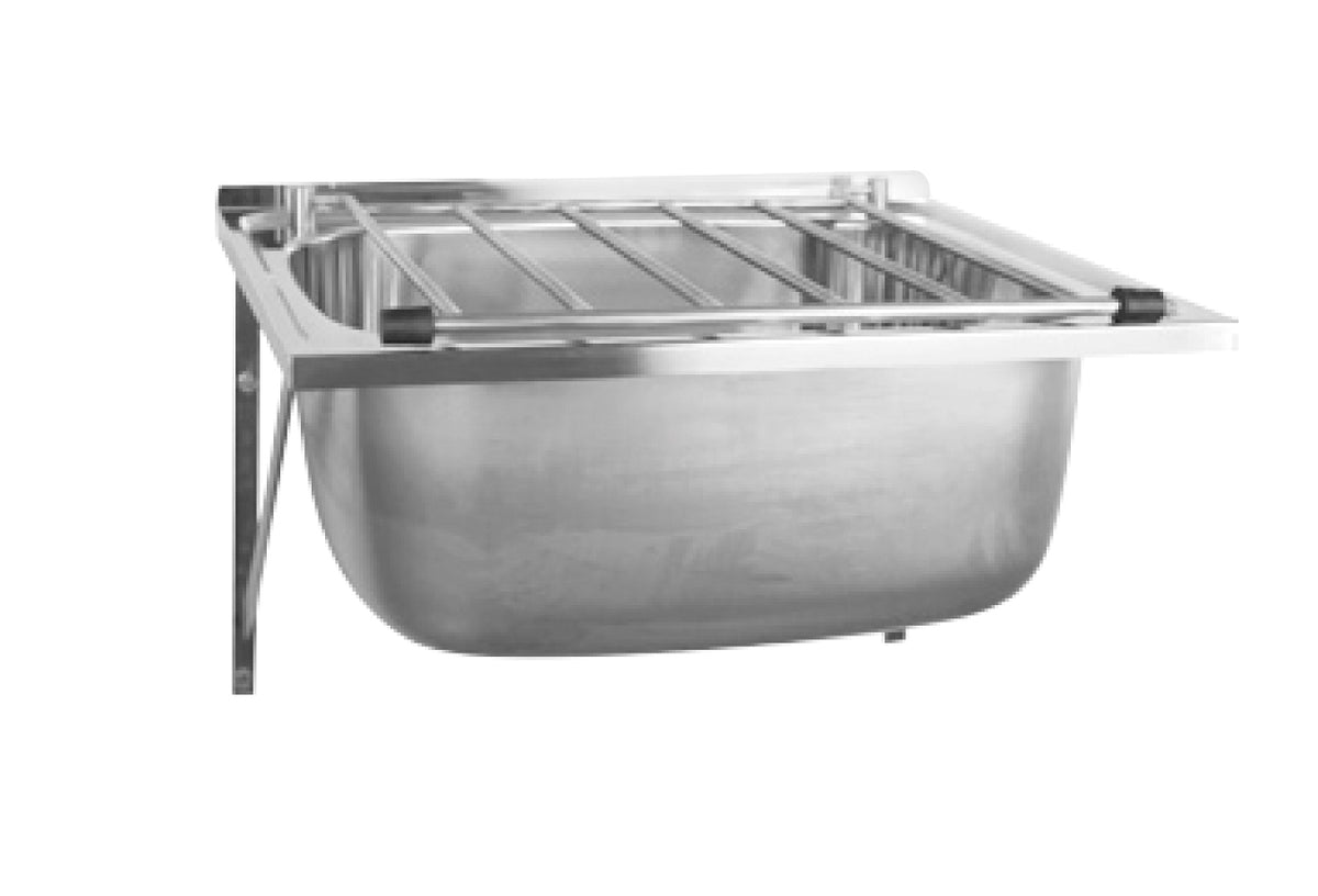 Zenmo Lavassa Stainless Steel Cleaners Sink in Stainless Steel