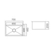 Zenmo Nixon Undermount Sink