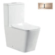 Zenmo Acqua-II Toilet Suite in Champagne Copper