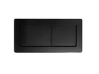 Zenmo Rectangular Toilet Flush Button in Matte Black