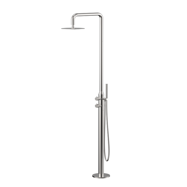Zenmo Outdoor Freestanding Twin Shower Set