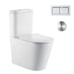 Zenmo Jamie-II Toilet Suite in Chrome