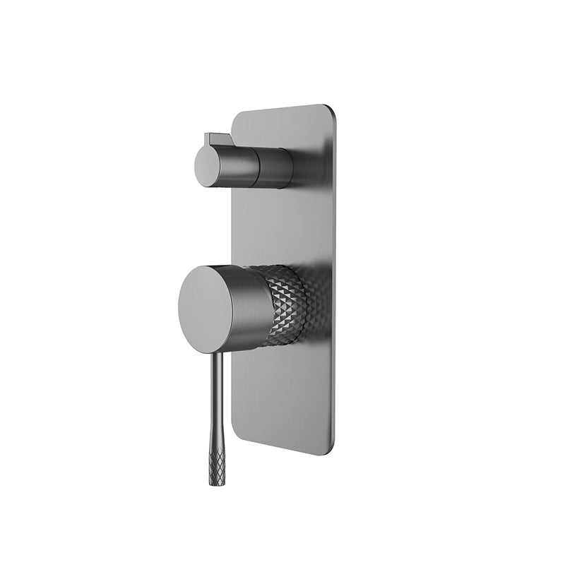 Zenmo Tiara Shower Mixer with Diverter in Gun Metal