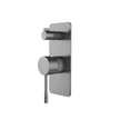 Zenmo Tiara Shower Mixer with Diverter in Gun Metal