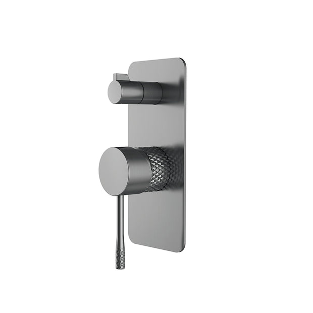 Zenmo Tiara Shower Mixer with Diverter in Gun Metal