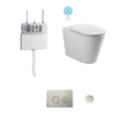 Zenmo Bella Toilet Suite in Brushed Nickel