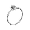 Zenmo Tiara Towel Ring in Brushed Nickel