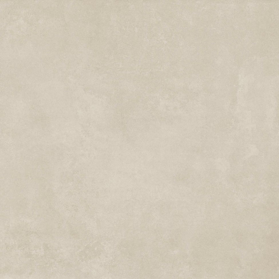 Element Cream Matt Concrete Look Porcelain Tiles 600x600mm tile