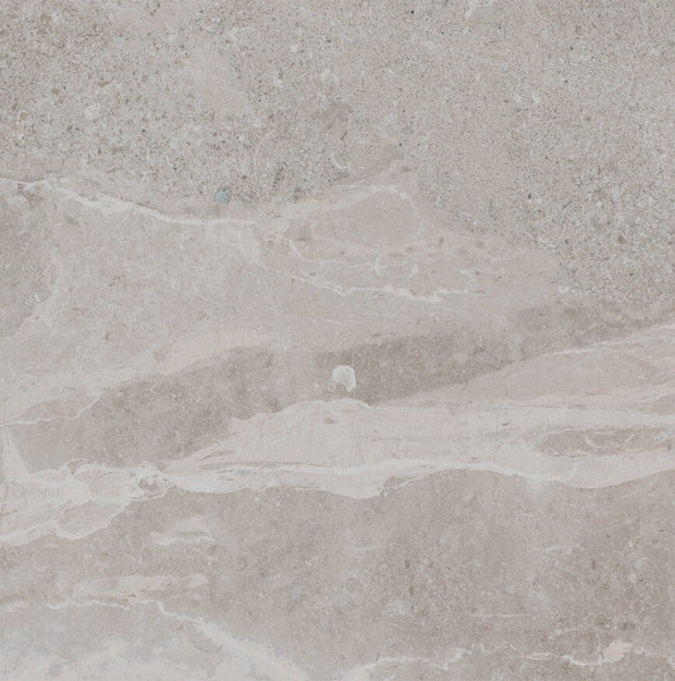 Erding Ash Matt Stone Look Porcelain Tiles 600x600mm tile