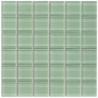 Classic Water Green Crystal Glass Mosaic 50x50mm tile