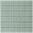 Classic Pale Blue Crystal Glass Mosaic 50x50mm tile