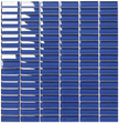 Classic Es11-1550 Crystal Glass Mosaic tile