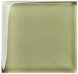 Crystal Olive Glass Tiles 100x100mm tile