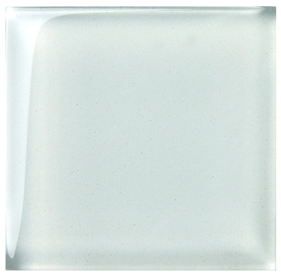 Crystal White Glass Tiles 100x100mm tile