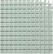 Classic White Crystal Glass Mosaic 25x25mm tile