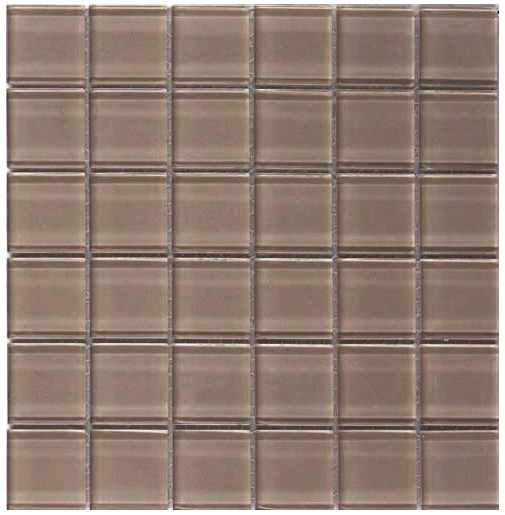 Classic Coco Crystal Glass Mosaic 50x50mm tile