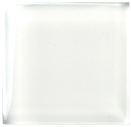 Crystal Super White Glass Tiles 100x100mm tile
