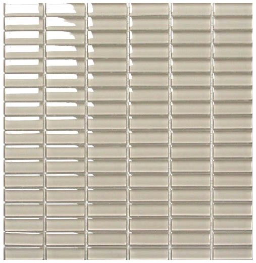 Classic Beige Crystal Glass Mosaic tile