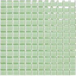 Classic Underwater Crystal Glass Mosaic 25x25mm tile