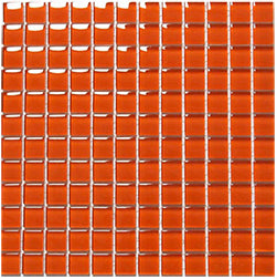 Classic Amber Crystal Glass Mosaic tile