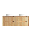 Byron 1500mm Black Oak Wall Hung Vanity