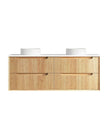 Hampton Mark II 1500mm Satin White Wall Hung Vanity