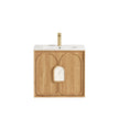 Laguna Mark II 600mm Woodland Oak Wall Hung Vanity
