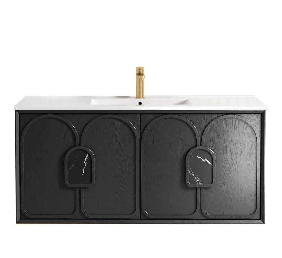 Laguna Mark II 1200mm Black Oak Wall Hung Vanity