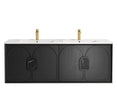 Laguna Mark II 1500mm Black Oak Wall Hung Vanity