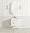 Laguna Mark II 600mm Matte White Wall Hung Vanity