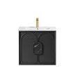 Laguna Mark II 600mm Black Oak Wall Hung Vanity