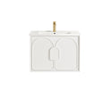 Laguna Mark II 750mm Matte White Wall Hung Vanity