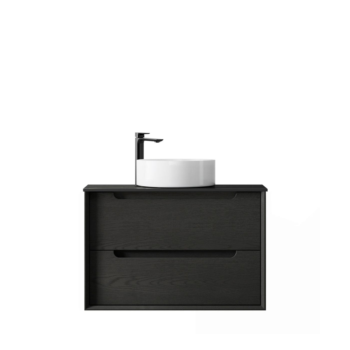 Hampton Mark II 750mm Satin White Wall Hung Vanity
