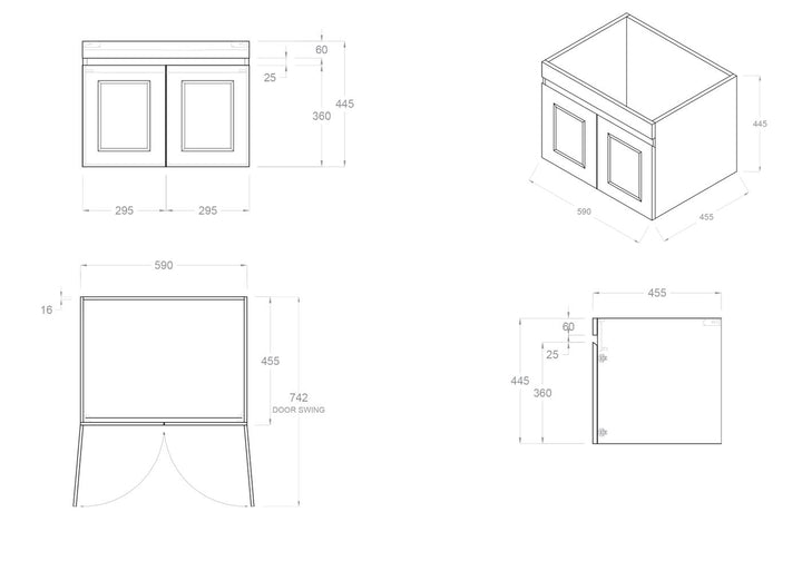 Satin White Hampton Mark II900 Wall Hung Mont Blanc Top 12 O'clock Taphole HPM900WST-CA-12TH