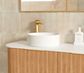 Bondi 1800mm Woodland Oak Fluted Curve Vanity