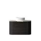 Otti Bondi 750mm Black Oak Wall Hung Curve Vanity (12TH and NTH Only)