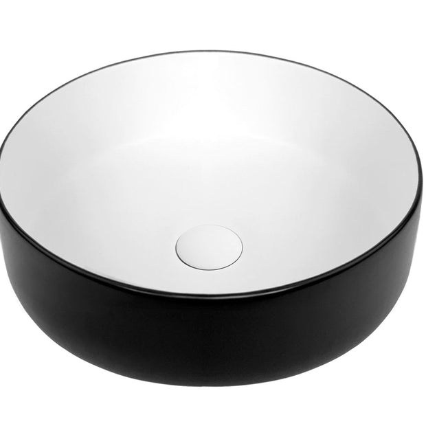 Artis 88 355x355x120 Matte Black & Matte White Basin