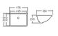 Undermount Square 475x350x235 Basin