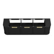 Hampshire 1800mm Satin Black Wall Hung Curve Vanity