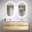 Byron 1500mm Natural Oak Wall Hung Vanity