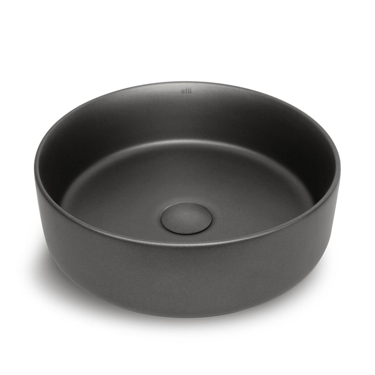 Radius Round 360x360x115 Gunmetal Basin