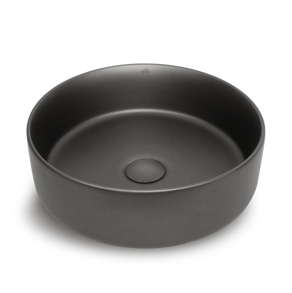 Radius Round 360x360x115 Gunmetal Basin