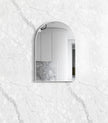 Archie 900(H)x600(W) White Metal Framed Tuffi Mirror