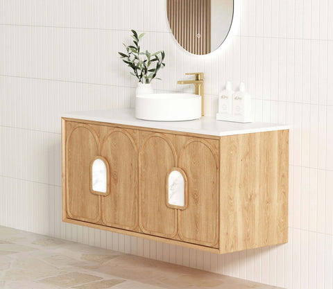 Otti Laguna Mark II 1200mm Woodland Oak Wall Hung Vanity